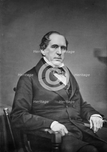 Erastus Corning, between 1855 and 1865. Creator: Unknown.