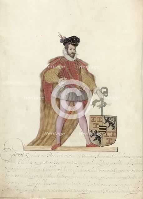 Erard van Pallandt, lord of Culemborg, c.1600-c.1625. Creator: Nicolaes de Kemp.