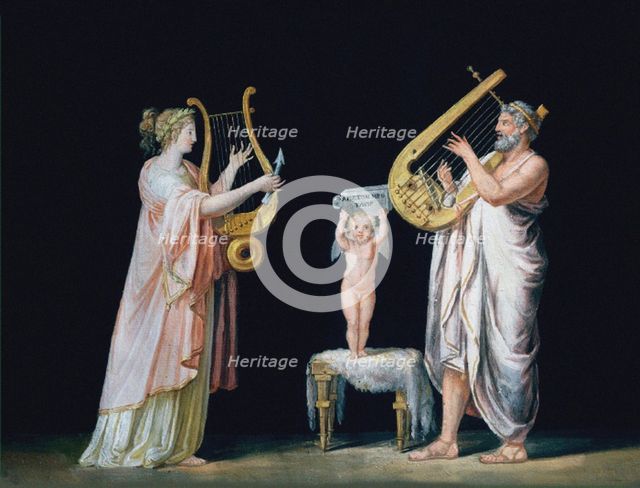 Erato and Pindar.