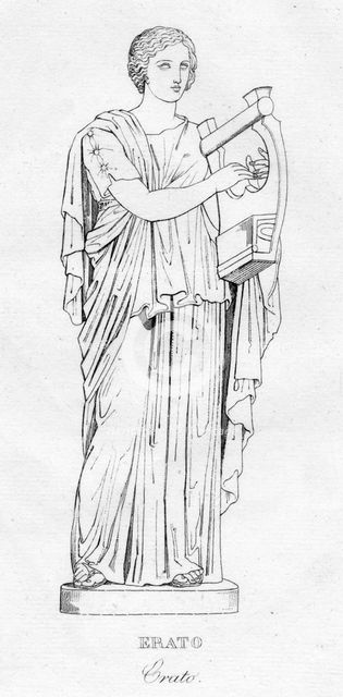 'Erato', c1850. Artist: Unknown.