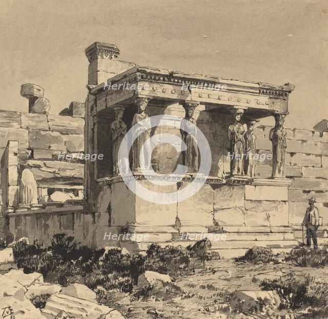 Erechtheion, 1890. Creator: Themistocles von Eckenbrecher.