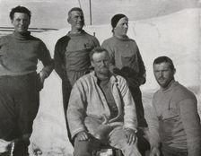 Erebus Party, December 1912 (1913). Artist: Raymond E Priestley