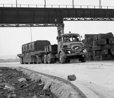 ERF 66GSF lorry, Park Gate iron & Steel Co, Rotherham, South Yorkshire, 1964. Creator: Michael Walters