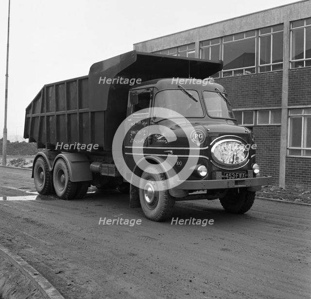 ERF 66GSF tipper at the Park Gate Iron and Steel Co, Rotherham, South Yorkshire, 1964. Artist: Michael Walters