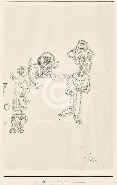 Erfolglos (Unsuccessful), 1927. Creator: Klee, Paul (1879-1940).