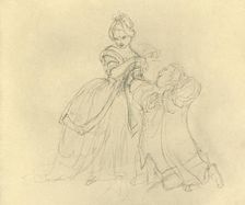 Erhörung mid-late 19th century, (c1924). Creator: Carl Spitzweg