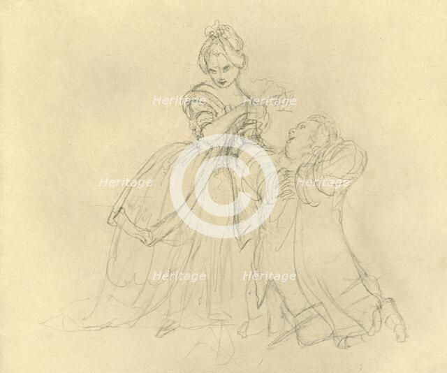 'Erhörung', mid-late 19th century, (c1924).  Creator: Carl Spitzweg.