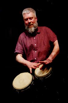 Eric Young, Aaron Liddard Quintet, Verdict Jazz Club, Brighton, East Sussex, 25 Mar 2023. Creator: Brian O'Connor