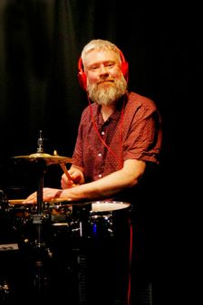 Eric Young, Aaron Liddard Quintet, Verdict Jazz Club, Brighton, East Sussex, 25 Mar 2023. Creator: Brian O'Connor
