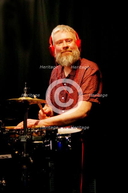 Eric Young, Aaron Liddard Quintet, Verdict Jazz Club, Brighton, East Sussex, 25 Mar 2023. Creator: Brian O'Connor.