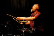 Eric Young, Aaron Liddard Quintet, Verdict Jazz Club, Brighton, East Sussex, 25 Mar 2023. Creator: Brian O'Connor