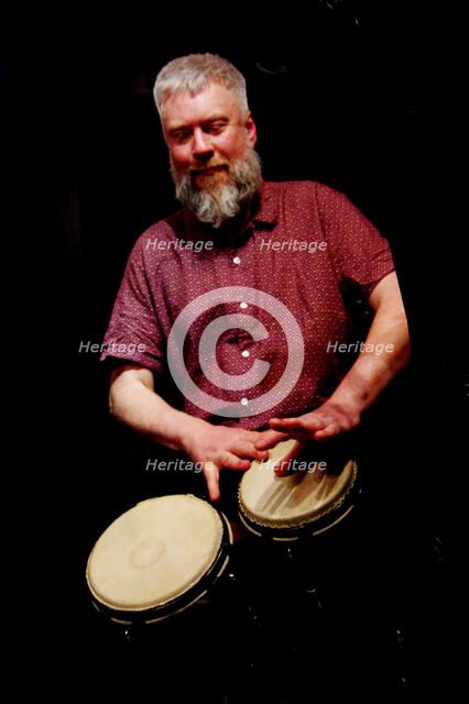 Eric Young, Aaron Liddard Quintet, Verdict Jazz Club, Brighton, East Sussex, 25 Mar 2023. Creator: Brian O'Connor.