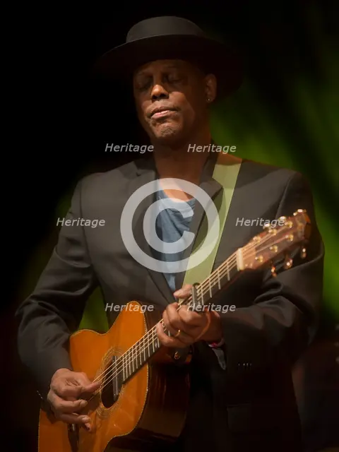 Eric Bibb, 2017. Artist: Alan John Ainsworth.