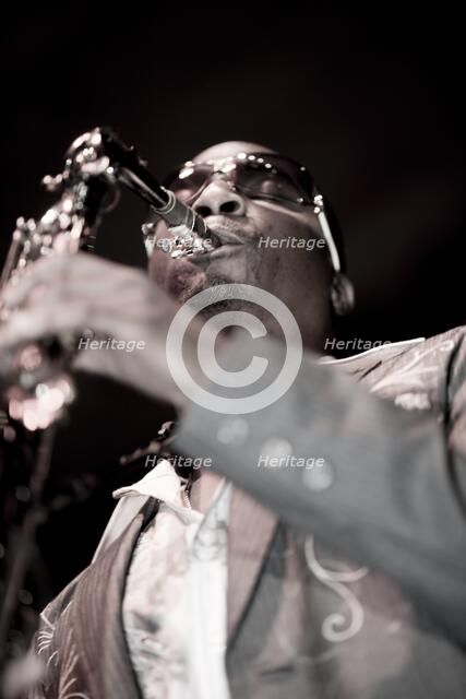 Eric Darius, 2010. Artist: Alan John Ainsworth.