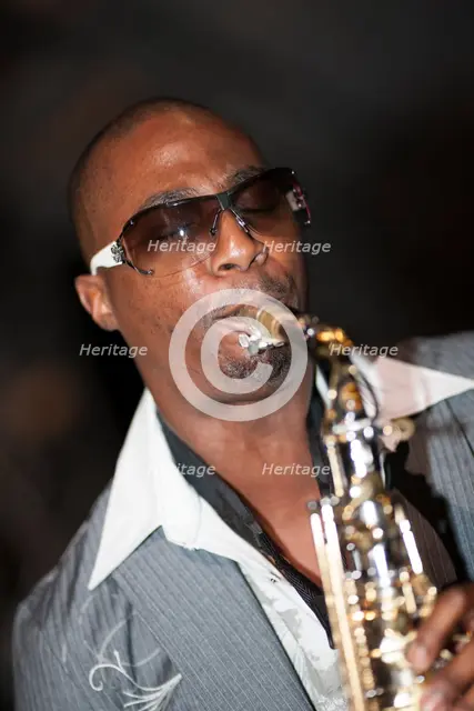 Eric Darius, 2010. Artist: Alan John Ainsworth.