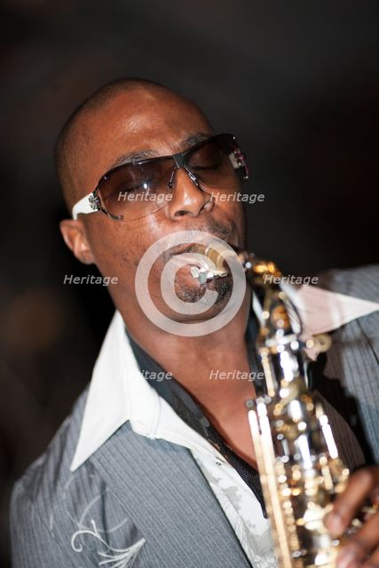 Eric Darius, 2010. Artist: Alan John Ainsworth.