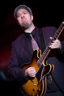 Eric Krasno, 2010. Artist: Alan John Ainsworth