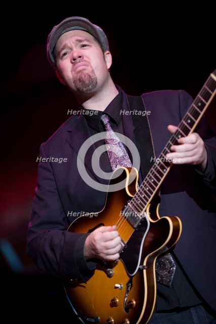Eric Krasno, 2010. Artist: Alan John Ainsworth.