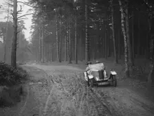 Eric Longden's Eric-Longden at the JCC General Efficiency Trial, Oxshott Woods, Surrey, 1923. Artist: Bill Brunell