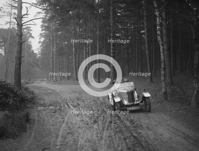 Eric Longden's Eric-Longden at the JCC General Efficiency Trial, Oxshott Woods, Surrey, 1923. Artist: Bill Brunell.