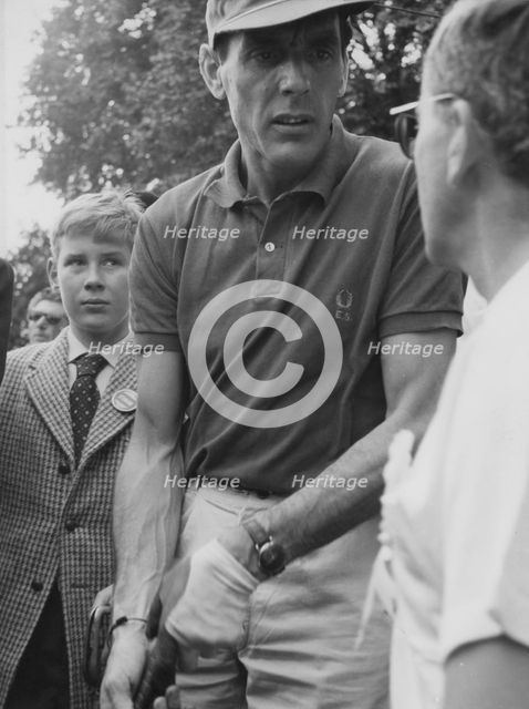 Eric Sykes, Pro Am Golf, North London, 1962. Creator: Brian Foskett.