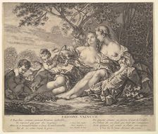 Erigone Vanquished, ca. 1745. Creator: Claude Augustin Duflos le Jeune