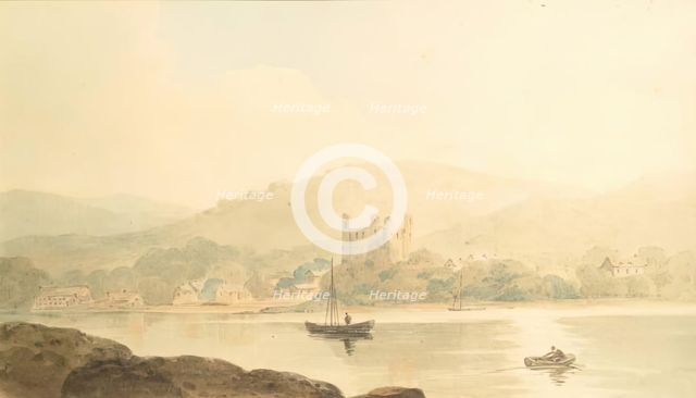 Eridge Castle, c1820s. Creator: John Varley I.