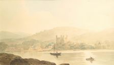 Eridge Castle, c1820s. Creator: John Varley I