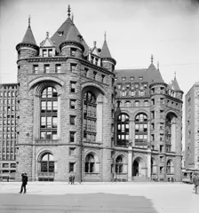Erie County Savings Bank, Buffalo, N.Y., ca 1900. Creator: William H. Jackson