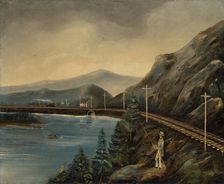 Erie Railroad, 19th century. Creator: Unknown