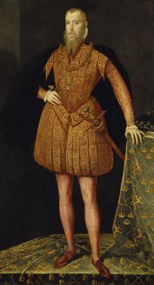 Erik XIV, 1533-1577, King of Sweden, 1561. Creator: Steven van der Meulen