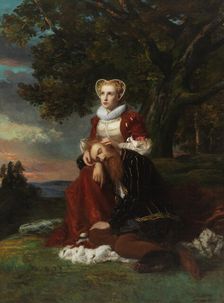 Erik XIV and Karin Mansdotter, 1864. Creator: Erik Johan Lofgren