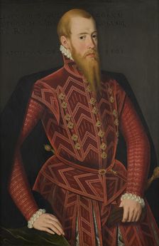 Erik XIV king of Sweden 1533-1577, mid-16th century. Creator: Domenicus Ver Wilt