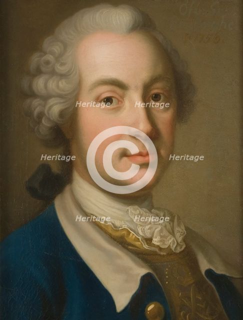 Erik Brahe, 1722-1756, after a work of the 18th century. Creator: Magnus Hallman.