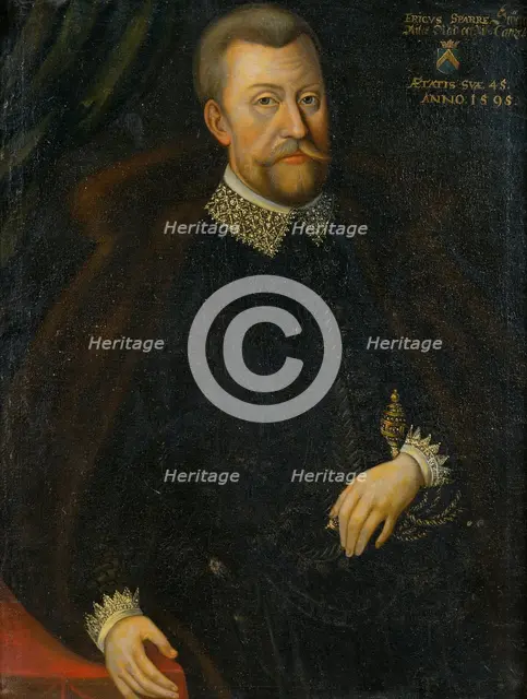 Erik Sparre of Rossvik, 1550-1600, 1595. Creator: Anon.
