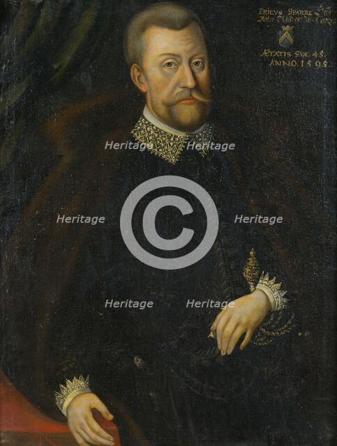 Erik Sparre of Rossvik, 1550-1600, 1595. Creator: Anon.