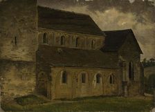 Erkrath Church, study, 1854. Creator: Werner Holmberg