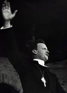 Erling Eidem, Swedish clergyman and theologian, 20th century. Creator: Karl Sandels
