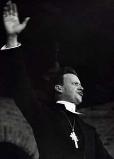 Erling Eidem, Swedish clergyman and theologian, 20th century. Creator: Karl Sandels
