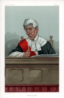 Ermined Urbanity 1904. Artist: Spy