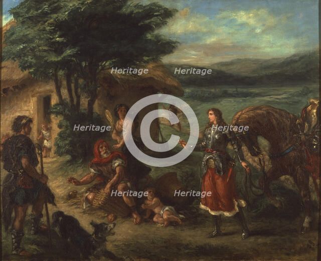 Erminia and the Shepherds, 1859.