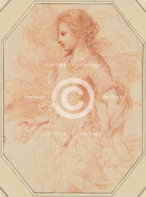 Erminia, c. 1648. Creator: Guercino.