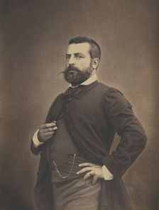 Ernest Meissonier, 1855-1859. Creator: Nadar