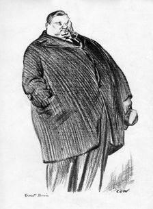 Ernest Bevin, British Labour politician, 1933