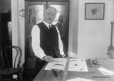 Ernest George Fischer, Chief of Instrument Division, Coastal Geodetic Survey, 1914. Creator: Harris & Ewing