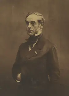 Ernest Legouvé, littérateur, 1855-1859. Creator: Nadar
