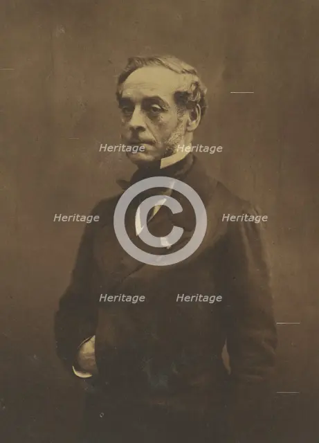 Ernest Legouvé, littérateur, 1855-1859. Creator: Nadar.