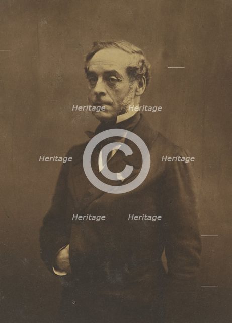 Ernest Legouvé, littérateur, 1855-1859. Creator: Nadar.