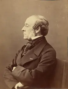 Ernest Legouvé, littérateur, 1861-1869. Creator: Nadar