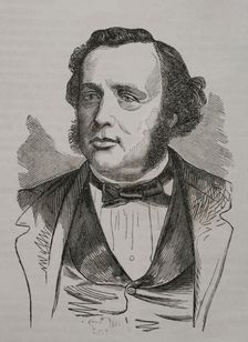 Ernest Picard, (Louis Joseph Ernest Picard), (1821-1877), French politician, 1870. Creator: Unknown